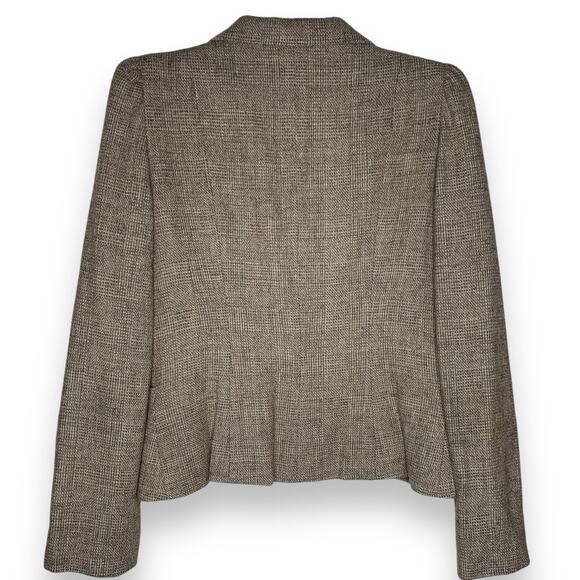 Plaid Women's Blazer by St. John - Picture 3 of 15